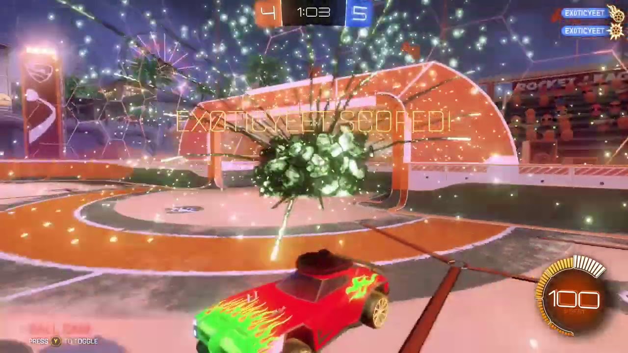 Fun with friends on rocket league aimbot setting YouTube