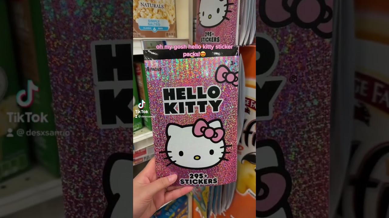 hello kitty stickers 😍 