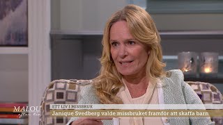 Janique Svedberg tog 60 tabletter om dagen – 'Jag valde bort allt' - Malou Efter tio (TV4)
