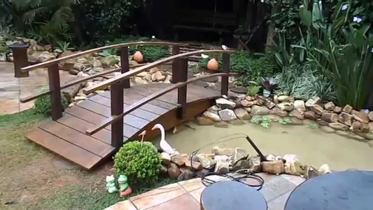 Lagos ornamental cascatas pergolados jardins vertical paisagismo em ... Cascata em lago ornamental