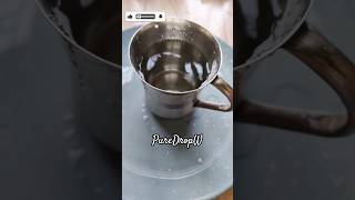 A simple glass of water, but the sound is so satisfying. 💧🎧     #satisfying #waterasmr #shorts #asmr