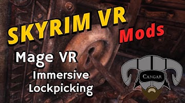 Mage VR Immersive Lockpicking Alpha Pre-Release! Skyrim VR Immersion Mods