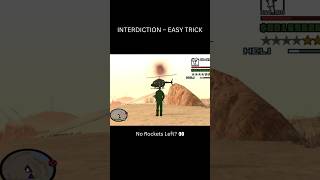 Interdiction TRICK (Never Run Out of Rockets) | GTA San Andreas