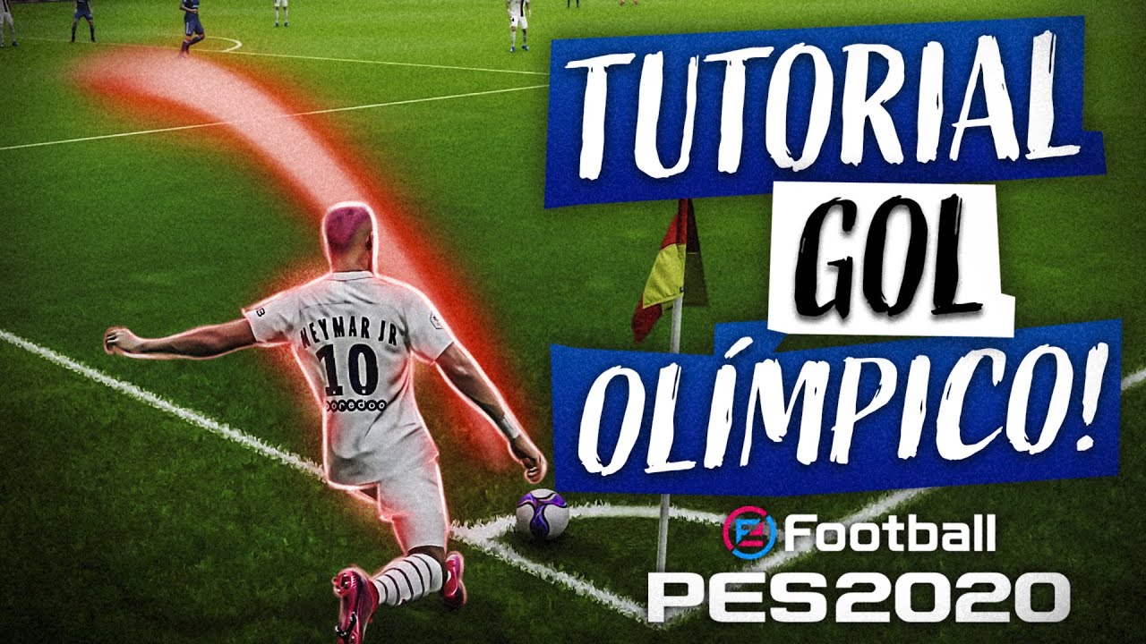 TUTORIAL DE COMO FAZER GOL OLÍMPICO, BATIDA VENENOSA! - PES 2020