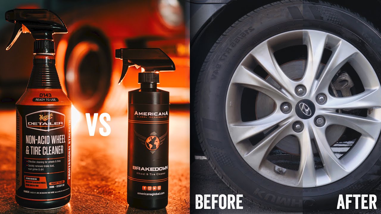 TURTLE WAX WHEEL AND TIRE PREP VS MEGUIARS ULTIMATE ALL WHEEL CLEANER 