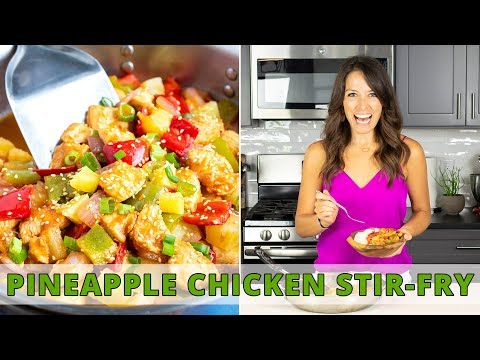 Easy Pineapple Chicken Stir-Fry | ONE Skillet & UNDER 30 Minutes!