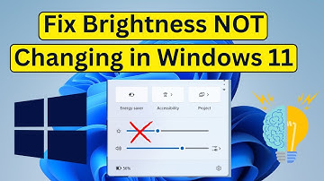 How to Fix Brightness Not Changing Problem in Windows 11