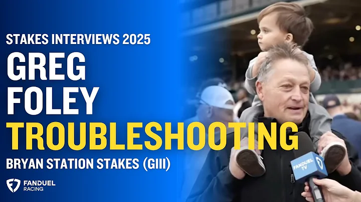 Greg Foley talks Troubleshooting