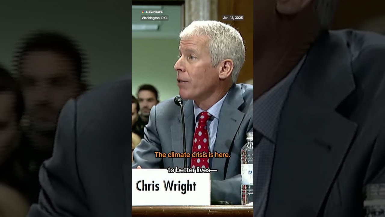 Protesters interrupt confirmation hearing for Chris Wright, Trump’s energy secretary pick
