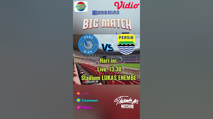 #kabarpersibterbaruhariini #PSBS Biak akan menjamu #Persib #pekanke18 #Liga12024-2025.live 13.30 WIB