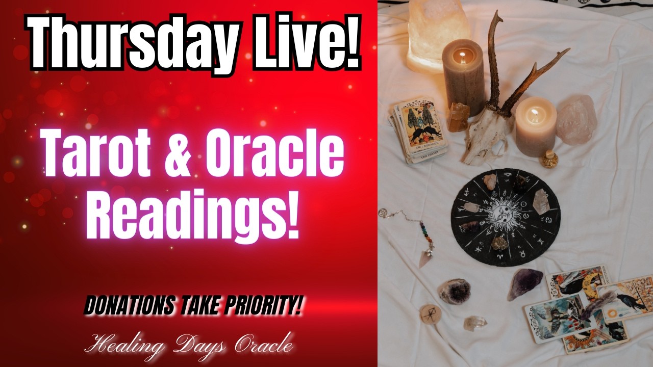 ✨ Tarot & Oracle Live Readings Q&A! ✨ Readings For Member, Patrons & FREE Oracle! 🔮 #tarot