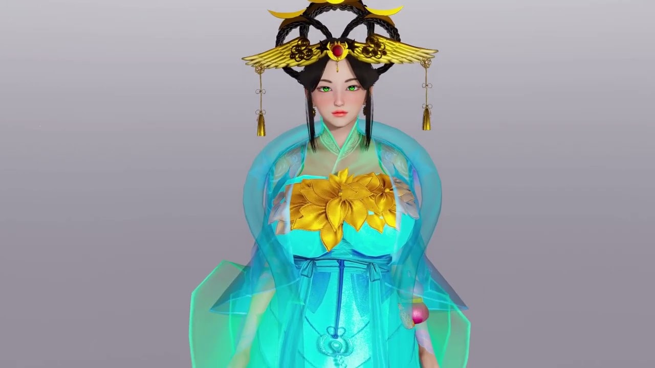 Honey Select 2 - Chang'e from SMITE