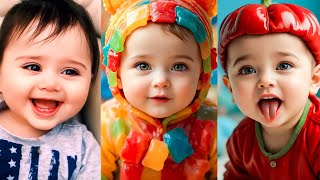 Cute Baby Laughing Nonstop 👶😂 Baby Voice Saying Papa with Sweet Family Reactions