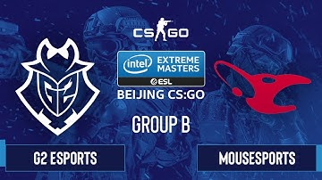 CS:GO - G2 Esports vs. mousesports [Nuke] Map 3 - IEM Beijing 2020 Online - Group B - EU