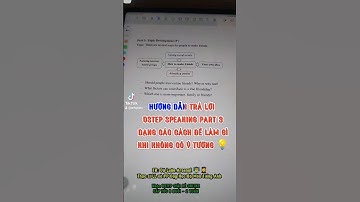 HƯỚNG DẪN TRẢ LỜI VSTEP SPEAKING PART 3DẠNG CÁC CÁCH ĐỂ LÀM GÌKHI KHÔNG CÓ Ý TƯỞNG #anhgiasu #vstep