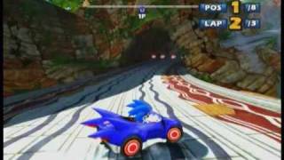 Sonic & Sega All-Stars Racing (demo) 360 - Lost Palace (Sonic)