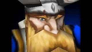 Muradin Bronzebeard performs a rear choke on a crocodile