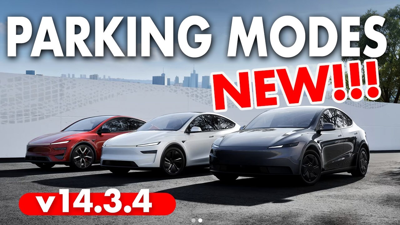 Tesla FSD v14.3.4 Parking Mode Behavior Analysis