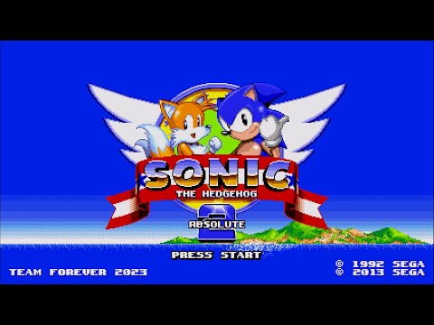 A MELHOR FORMA DE JOGAR SONIC 2 - SONIC 2 ABSOLUTE (PC)