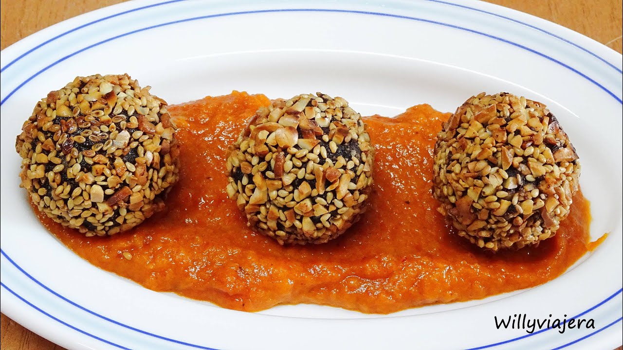 TRUFAS DE MORCILLA 😋👌Y ALMENDRA. Un aperitivo para sorprender