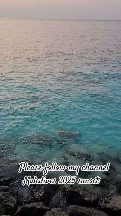 Maldive feb 2025 #sunset #clearwater #maldives #follow #conciergexp