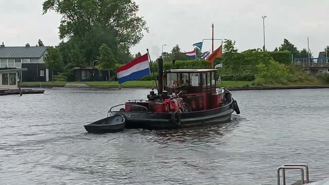 Langzaamloper met industrie motor.