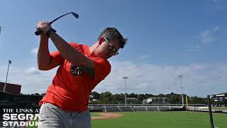 Practice Swings for The Links at Segra Stadium