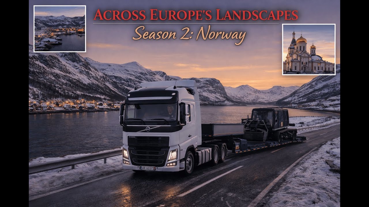 Across Europe’s Landscapes ~ Season 2: Norway / Hellefjord → Kirkenes [08/01/2026] (Part І)