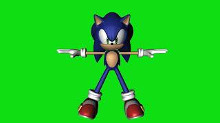 Sonic The Hedgehog (Free Green Screen 1 Min)