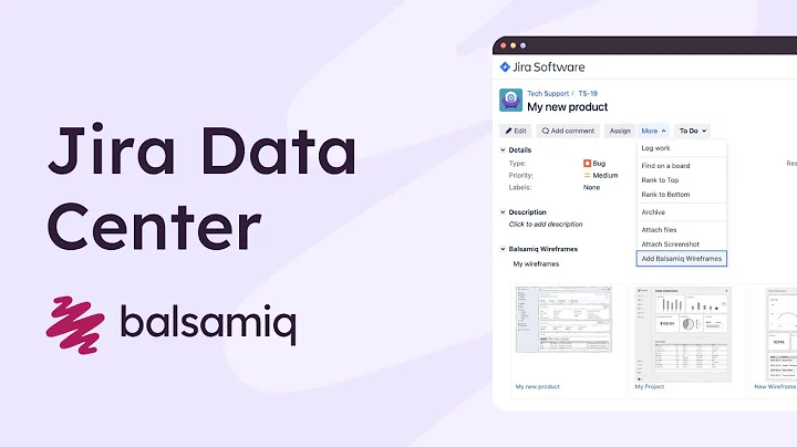 Balsamiq Wireframes for Jira Overview