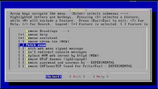 make menuconfig Fritz!Box Kernel