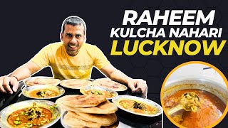 Raheem Kulcha Nahari Lucknow | Lucknow Nahari | Lucknow Street Food