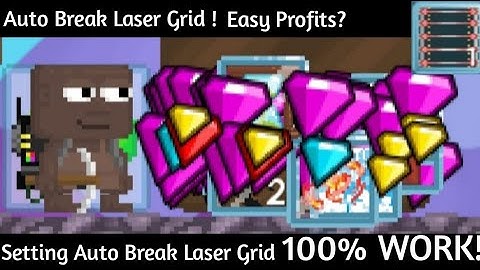 Setting Auto Break Laser Grid,Easy Profit,100% WORK!