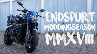 Carbon Endspurt - Modding Season 2018 - Suzuki B-King Update