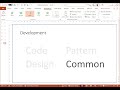 PowerPoint - Focus one only bullet