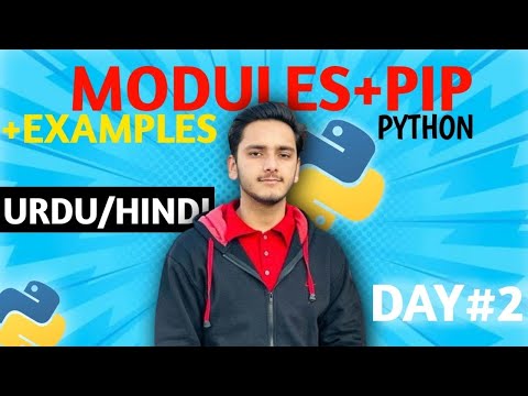 Modules and pip in Python | pyjokes Module Example | Day #2 of Python Learning Series | Urdu/Hindi