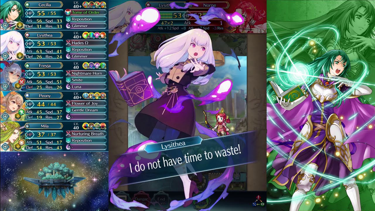 [FEH] I like it when Lysithea is on MY team - Aether Raids Offense #72