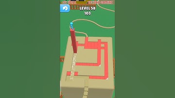 Stacky Dash Level 58 #technogamerz #stackydash #shorts