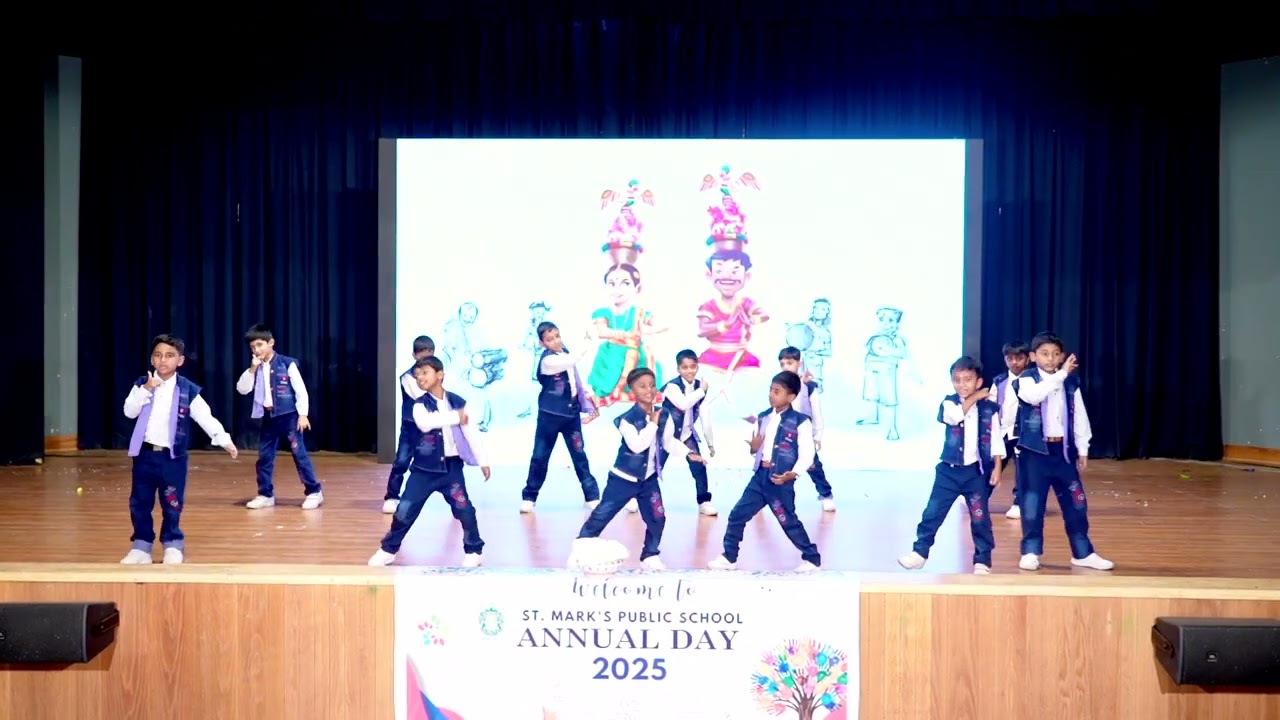 SMPS | Annual Day 2025 | Pappa Pappa | 1st & 2nd Boys