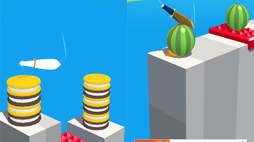 Slice It All | Perfect Slicing | All Level Game Play | Satisfying and Relaxing Games |