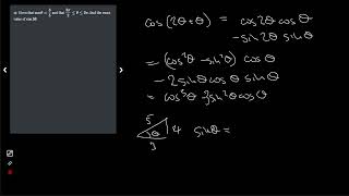 A Level Maths - Trigonometry (Compound) Q19 (mathsquestions.app)
