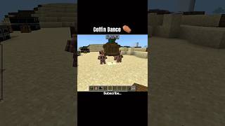 Minecraft coffin dance ⚰️ crazy 🫷🏻#minecraft #like #shorts