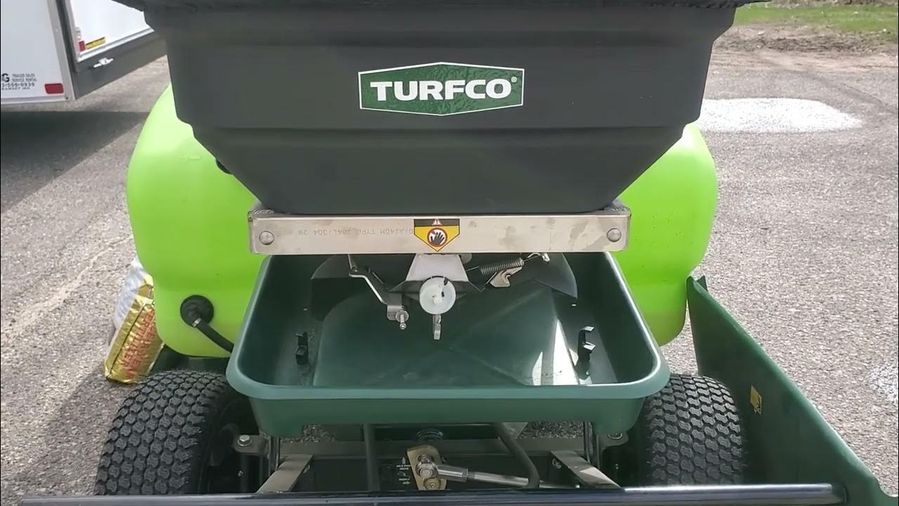 TURFCO T5000 CALIBRATION YouTube
