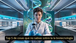 ✨ Top 5 cosas que NO sabías sobre la BIOTECNOLOGÍA 🧬🌱 | Ciencia que cambia el mundo 🌍✨