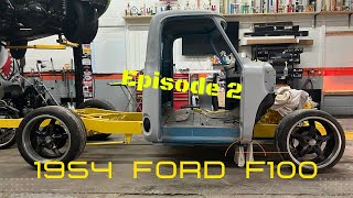 Building a 1954 Ford F100| taking the frame apart | ready for paint | episode 2 by boosted Z 946 views 1 year ago 10 minutes, 8 seconds