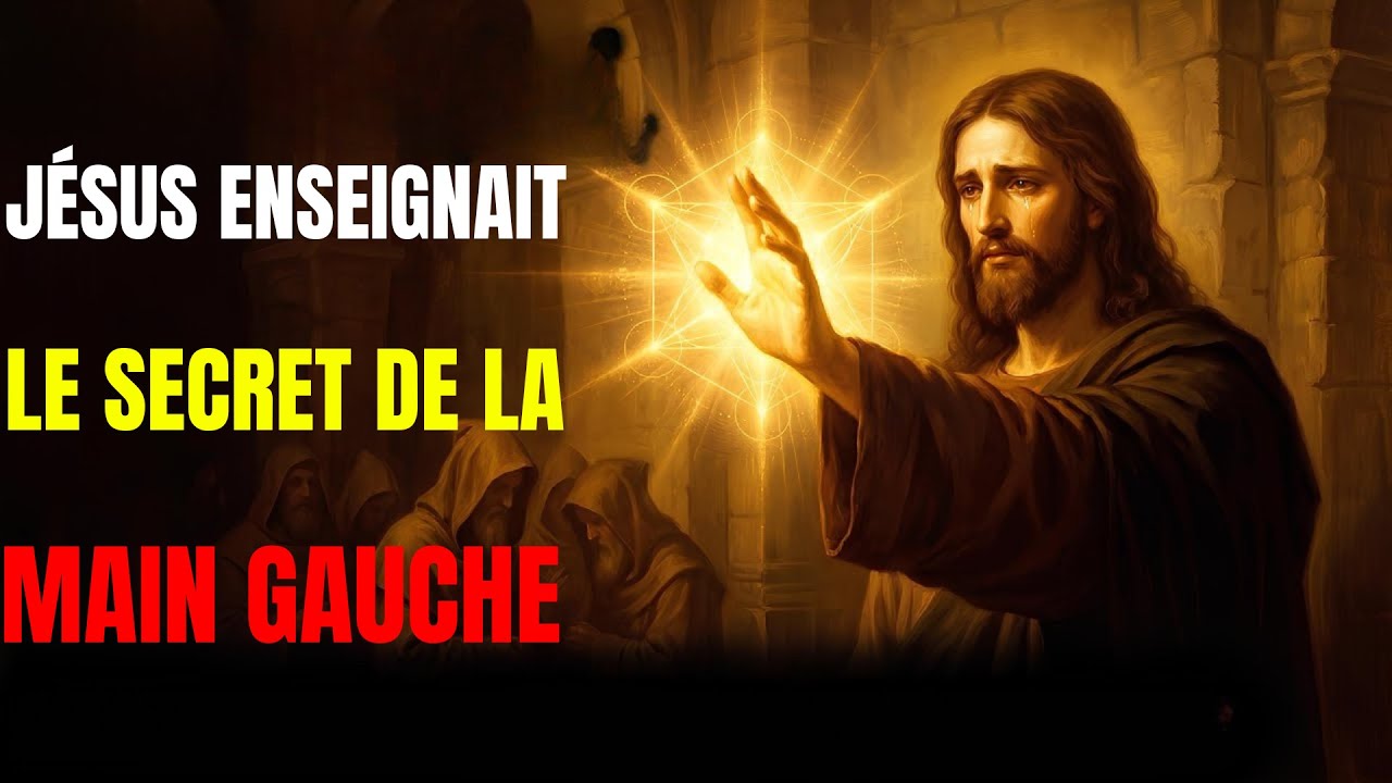Jésus enseignait le secret de la main gauche — pourquoi l’Église l’a caché