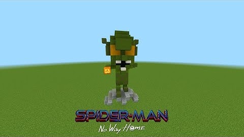 Minecraft: Green Goblin (No Way Home) Statue Tutorial