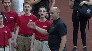 Star spangled banner at chase field ...