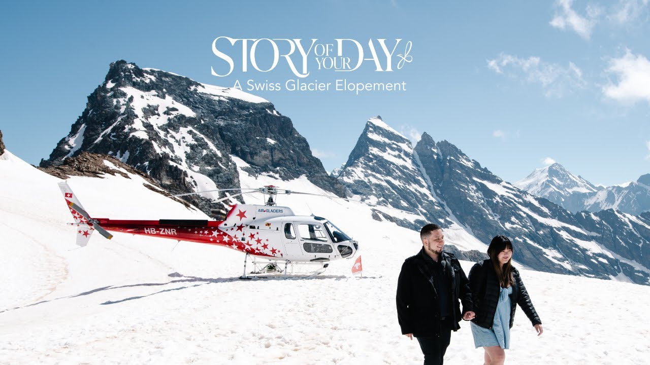 Chilling Love: A Glacier Proposal In Switzerland | The Story Of Your Day