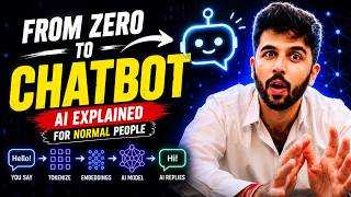 From Zero to Chatbot — AI Explained for Normal People